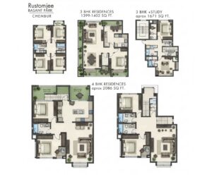 Rustomjee Balmoral Floor Plan