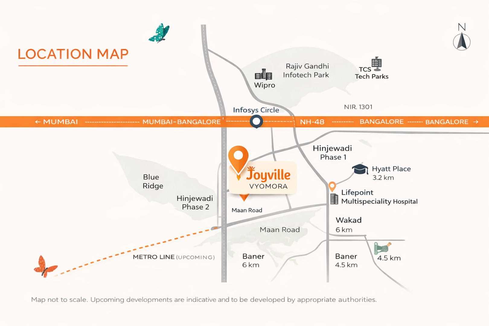 Joyville Hinjawadi location map