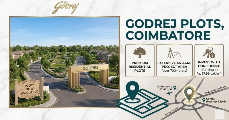 Godrej Plots Coimbatore – A Future-Ready Township