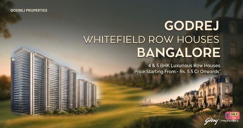 Godrej Whitefield Row Houses Bangalore: Luxury Meets Privacy