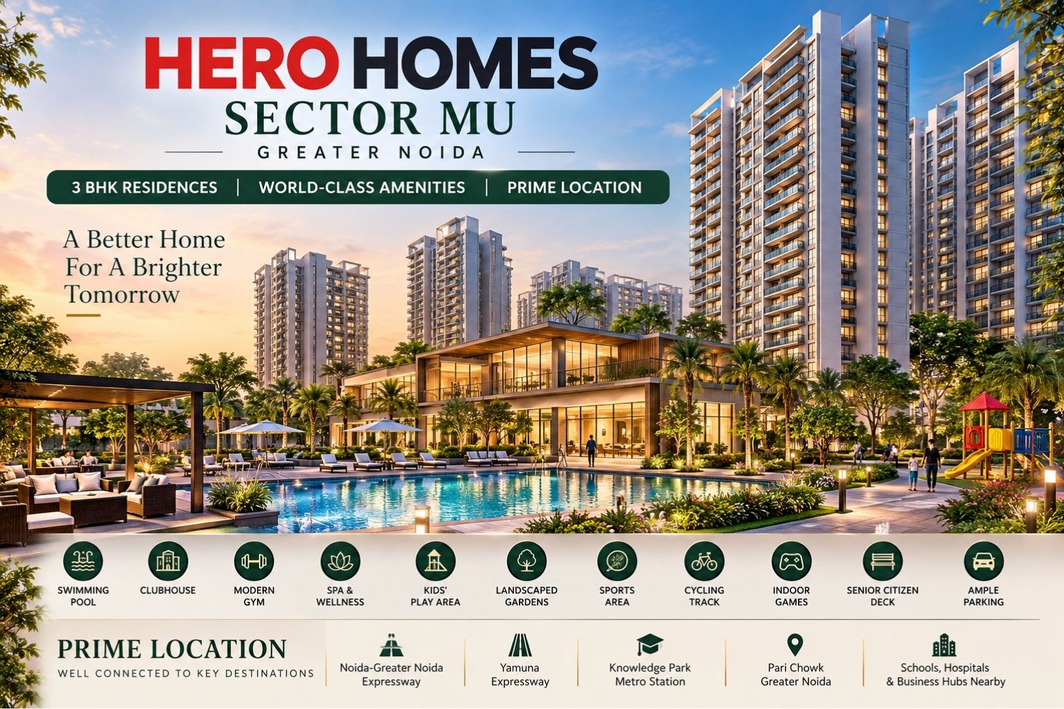 Hero Homes Sector MU Greater Noida – Upcoming Project