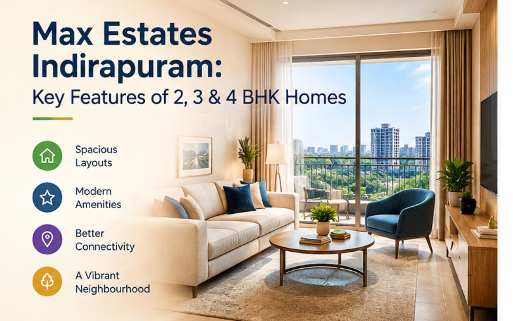 Max Estates Indirapuram: Key Features of 2, 3 & 4 BHK Homes 