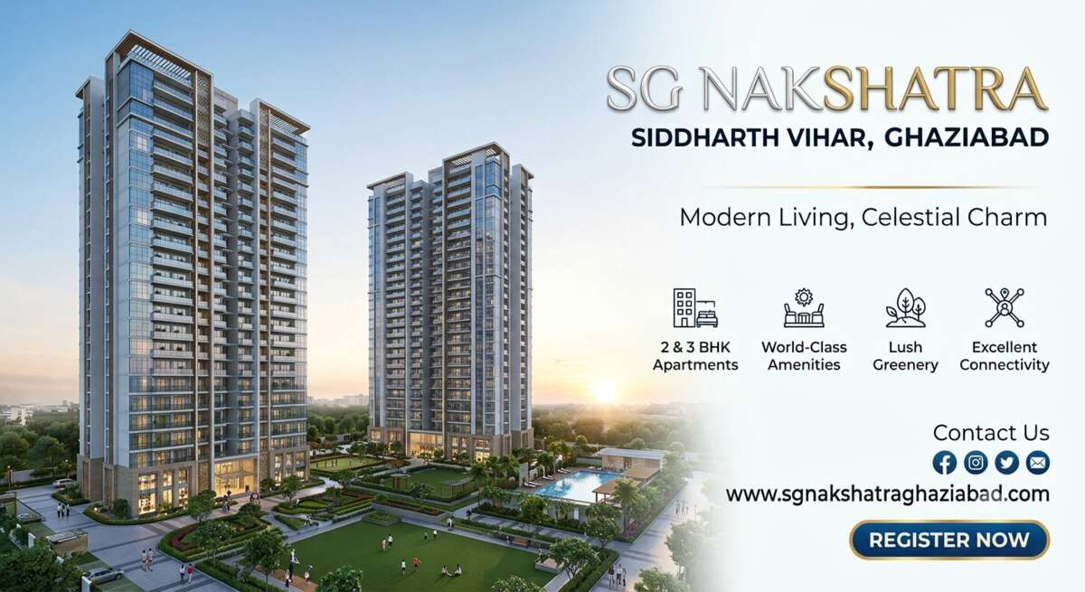 Explore Amenities of SG Nakshatra Siddharth Vihar Ghaziabad